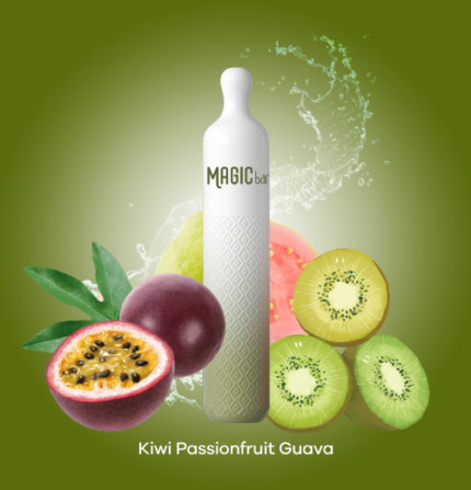 Magic Bar Q 600Puffs Kiwi Passionfruit Guava