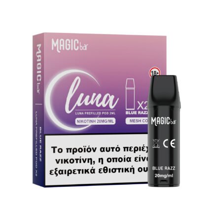 Magic Bar Luna Pre-filled Pod Blue Razz