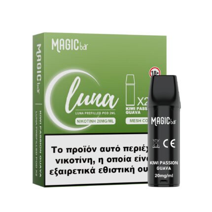 Magic Bar Luna Pre-filled Pod Kiwi Passion fruit Guava