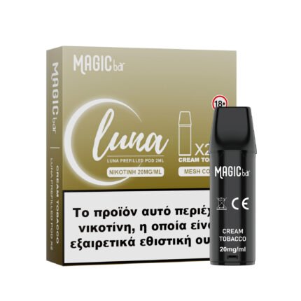 Magic Bar Luna Pre-filled Pod Cream Tobacco