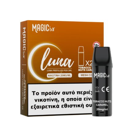 Magic Bar Luna Pre-filled Pod Tobacco Nuts Caramel